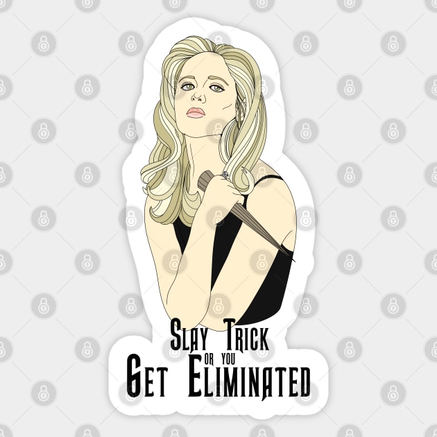 Buffy Beyoncé Sticker by Eyeballkid-